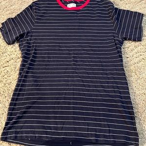 Navy striped T-shirt